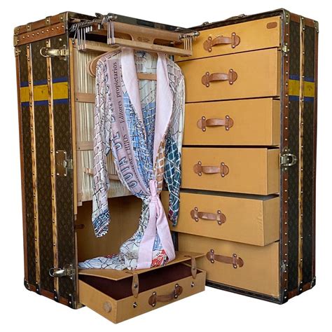 louis vuitton wardrobe trunk price|louis vuitton steamer trunk new.